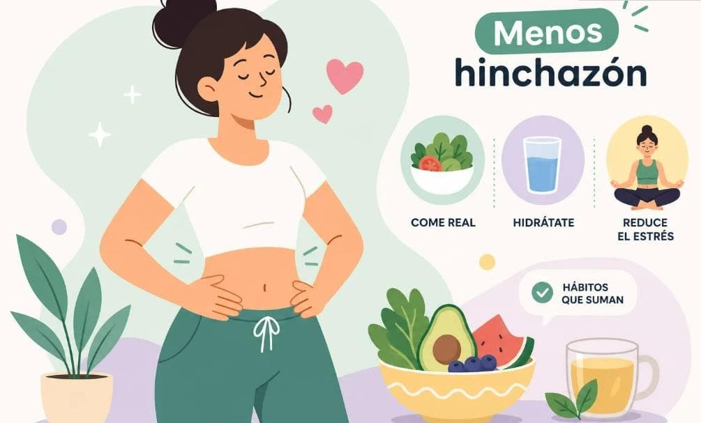 Desinflamarse la barriga: causas y hábitos que sí funcionan