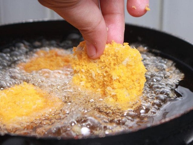 Freír no es una buena opción