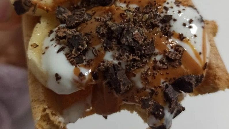 Gofres de avena, pequeños bocados de placer