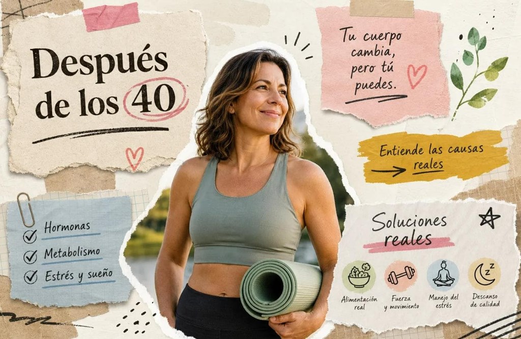 Perder peso después de los 40: causas reales y soluciones